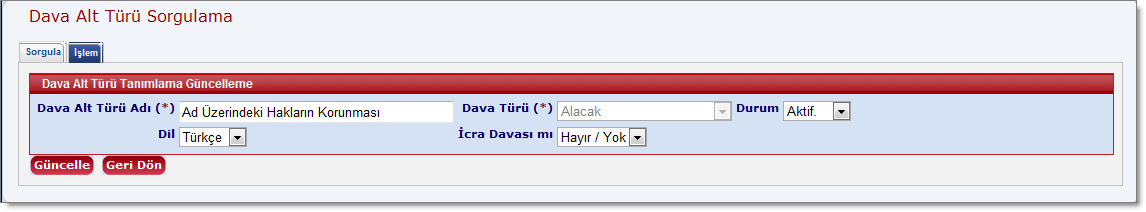 DavaAltTuruGuncelleme_Sayfa