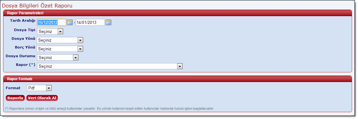 AylaraGöreHukukToplamDosyaBilgileriEkran