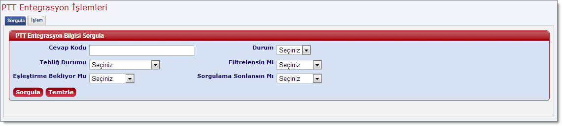 pttEntegrasyonSorgulaEkran
