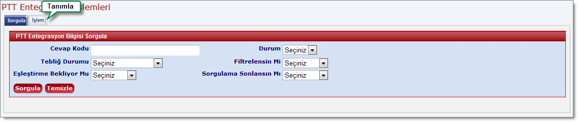 pttEntegrasyonTanimlaUlasim